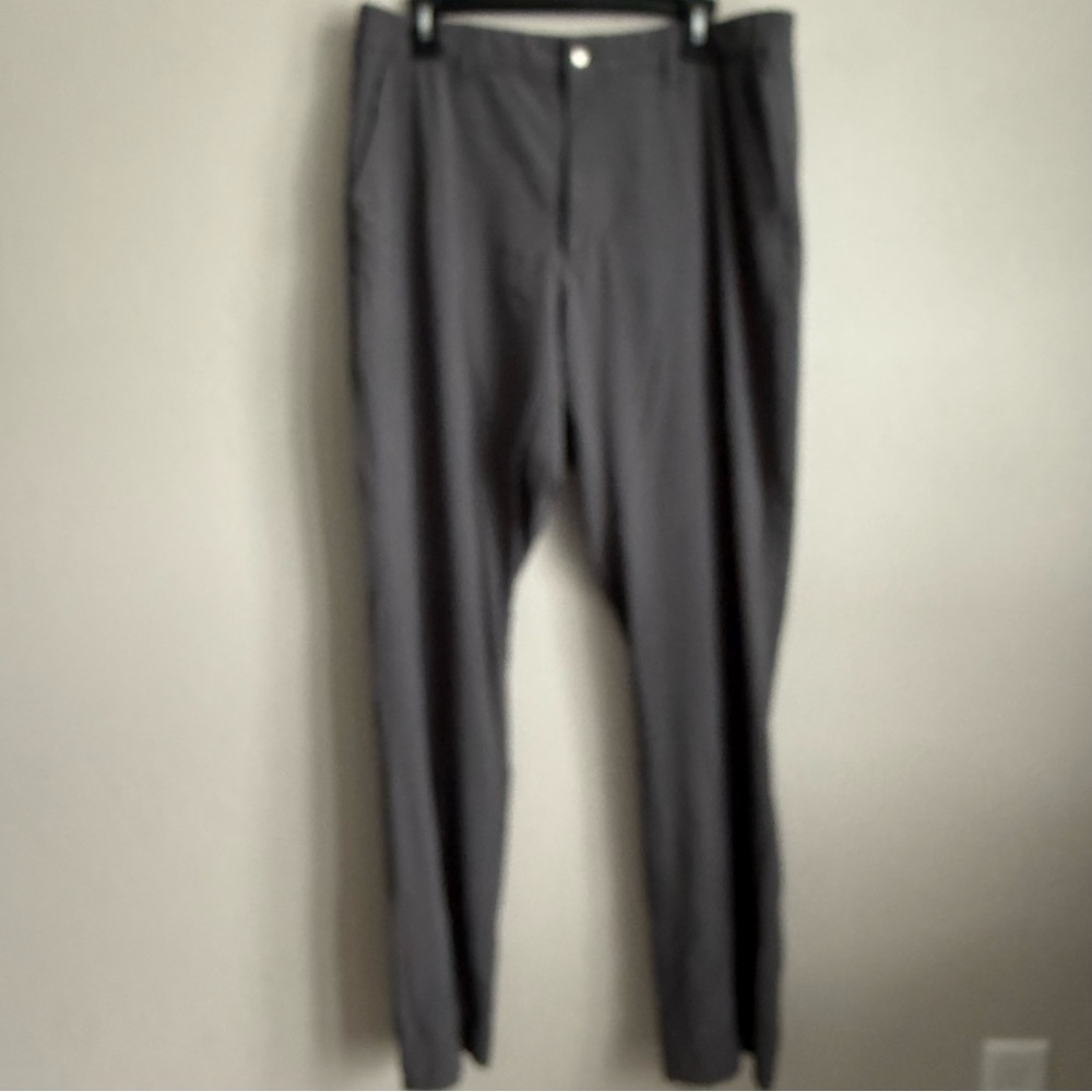 Men’s 36x34 Gray Golfers World Golf lightweight Athletic Breathable Golf Pants